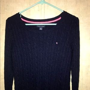 Tommy Hilfiger black sweater size medium